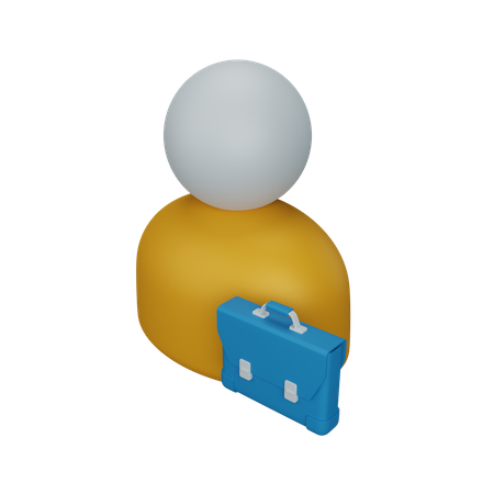 Geschäftsmann  3D Icon