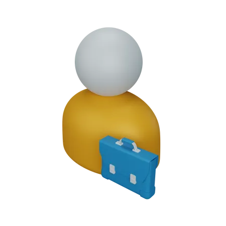 Geschäftsmann  3D Icon