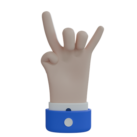 Geschäftsmann Hand Stein auf weißer Hand  3D Icon