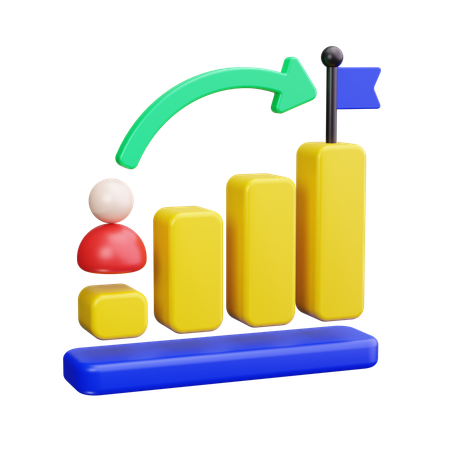 Geschäftsmission  3D Icon