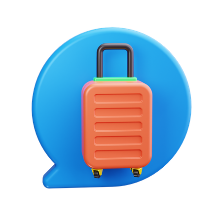 Geschäftsreise  3D Icon