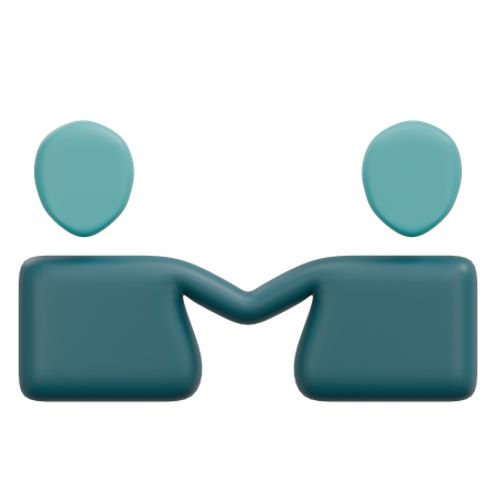 Geschäftsvereinbarung  3D Icon