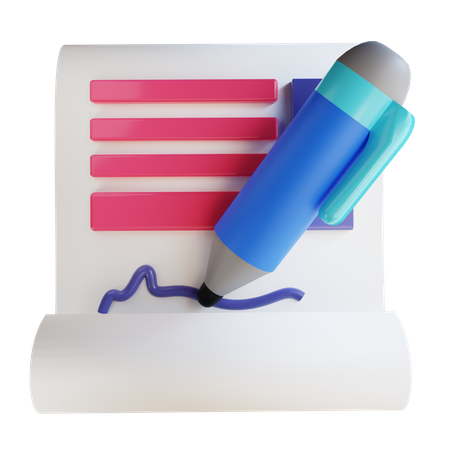 Geschäftsvereinbarung  3D Icon