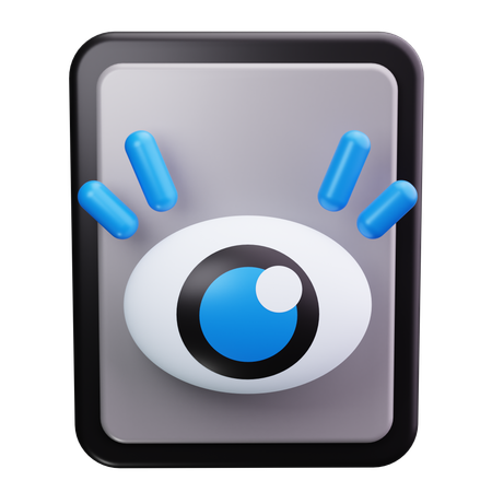 Geschäftsvision  3D Icon