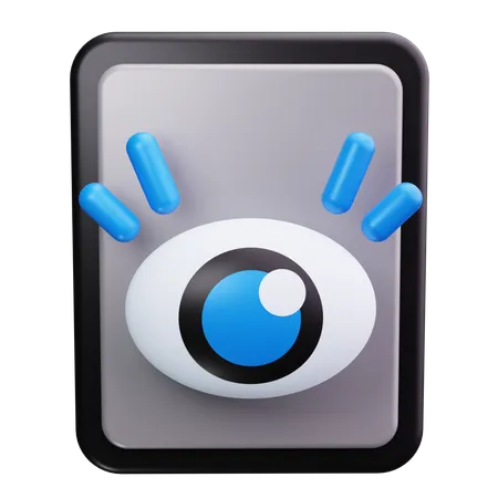 Geschäftsvision  3D Icon