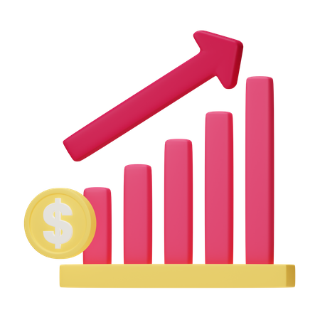 Geschäftswachstum  3D Icon