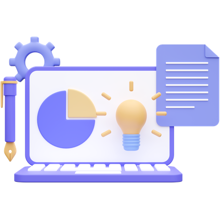 Geschäftswachstumsdiagramm  3D Icon