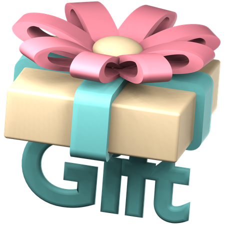 Geschenk  3D Icon