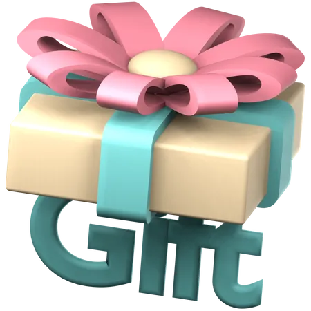 Geschenk  3D Icon