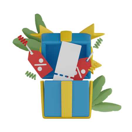 Geschenkangebot  3D Icon