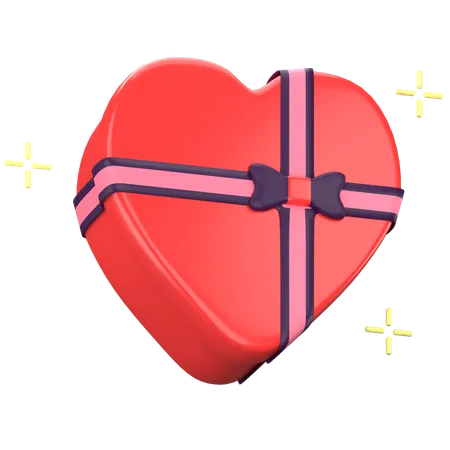 Geschenk Liebe  3D Icon