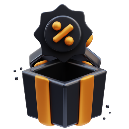 Geschenkrabatt  3D Icon