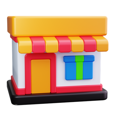 Geschenkladen  3D Icon