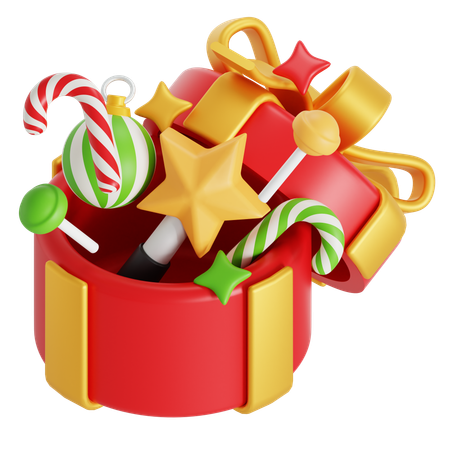 Geschenk weihnachten  3D Icon