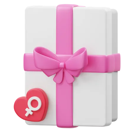 Geschenk zum Frauentag  3D Icon