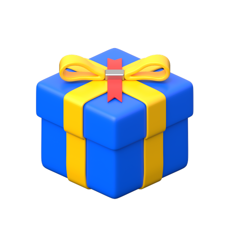 Geschenkbox  3D Icon