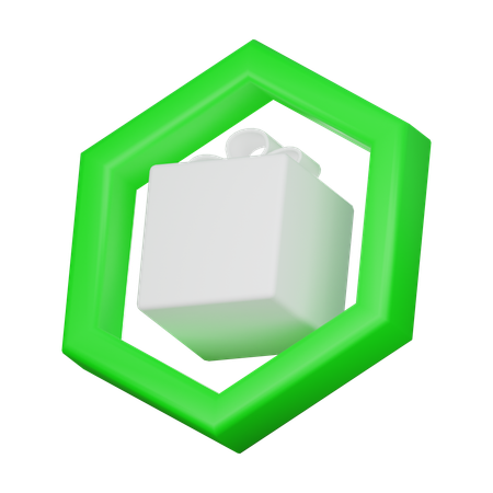 Geschenkbox  3D Icon