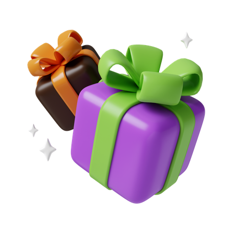 Geschenkbox  3D Icon