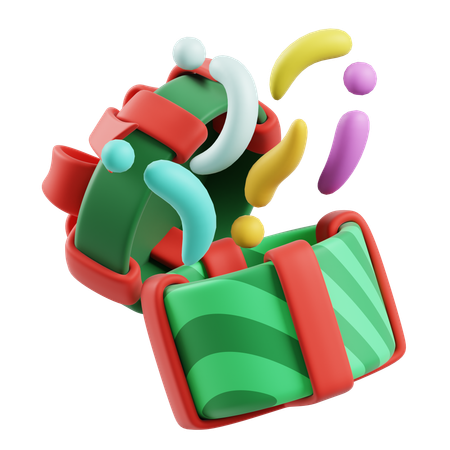 Geschenkbox  3D Icon