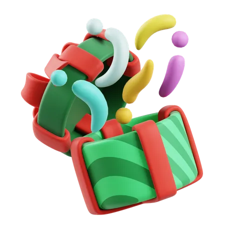 Geschenkbox  3D Icon