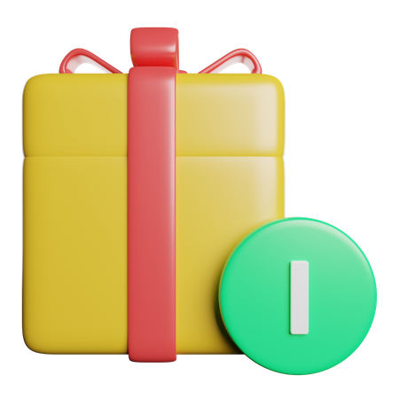 Geschenkbox  3D Icon