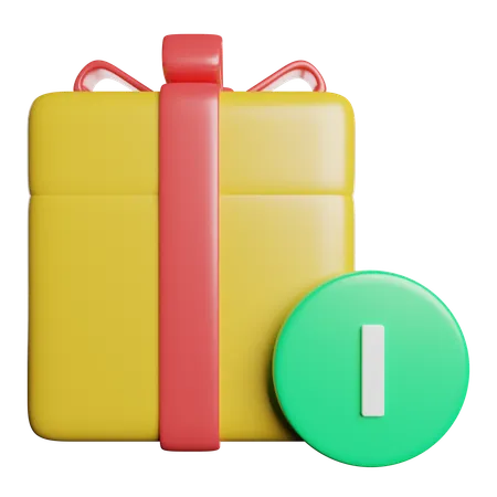 Geschenkbox  3D Icon