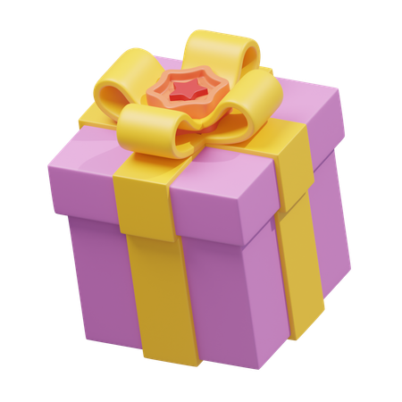 Geschenkbox  3D Icon