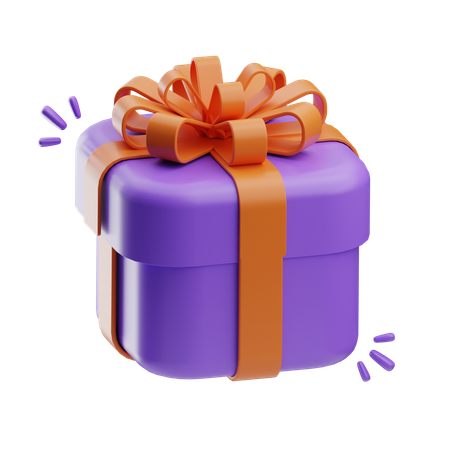 Geschenkbox  3D Icon