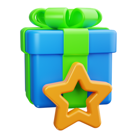 Geschenkbox  3D Icon