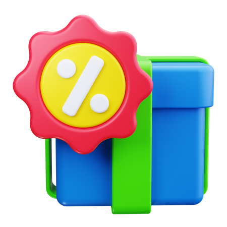 Geschenkbox  3D Icon