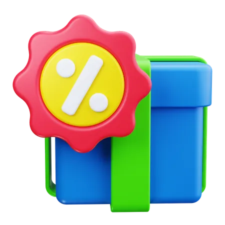 Geschenkbox  3D Icon