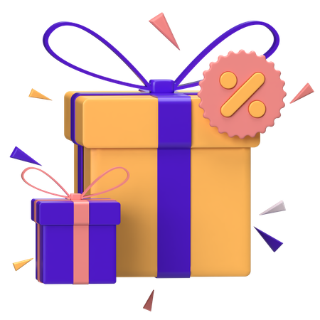 Geschenkbox  3D Icon