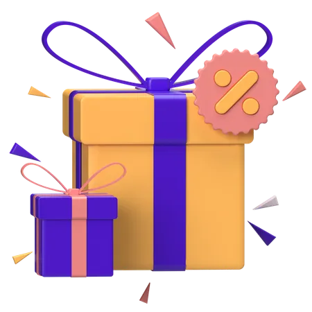 Geschenkbox  3D Icon