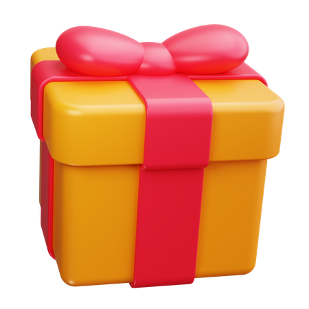 Geschenkbox  3D Icon