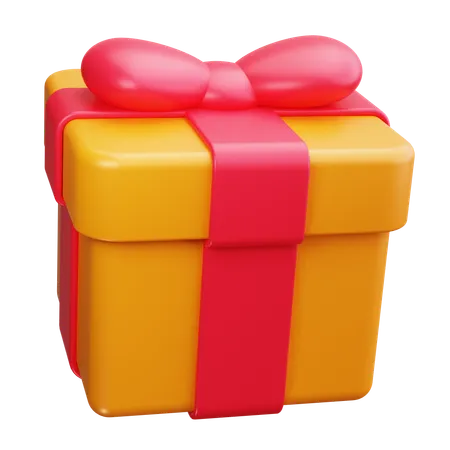 Geschenkbox  3D Icon