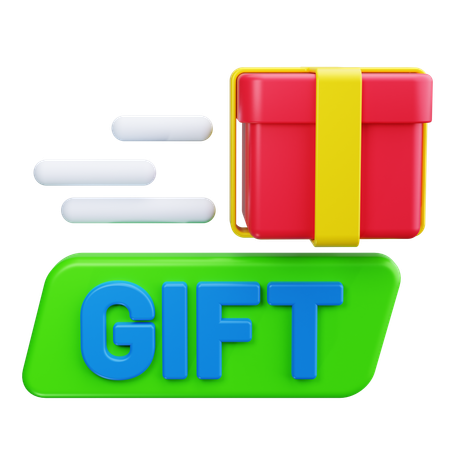 Geschenkbox  3D Icon