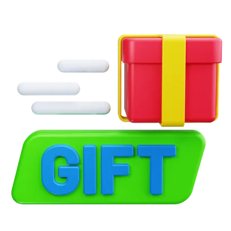 Geschenkbox  3D Icon