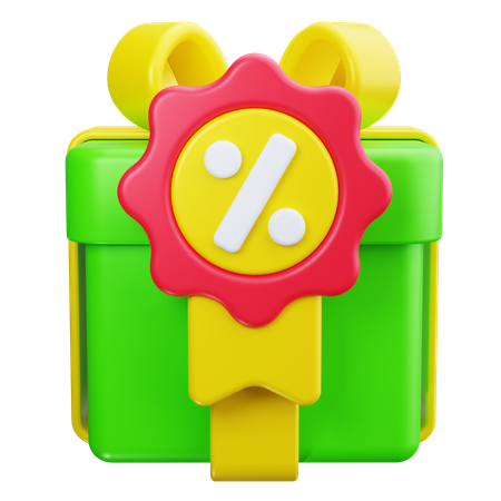 Geschenkbox  3D Icon