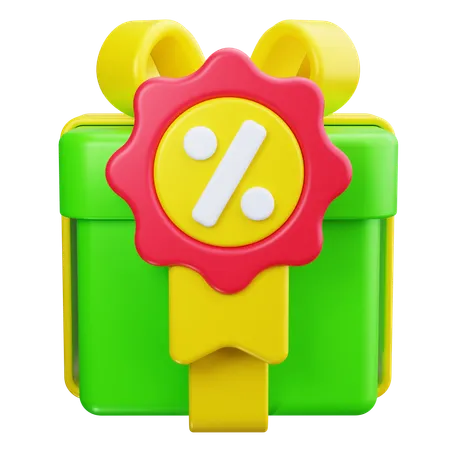 Geschenkbox  3D Icon