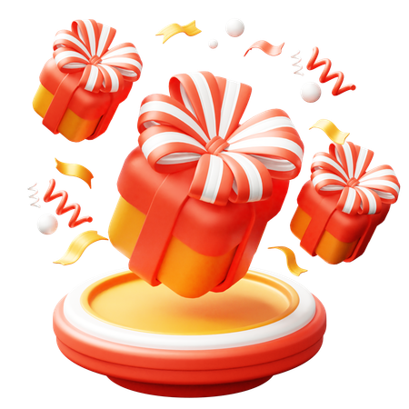 Geschenkbox  3D Icon