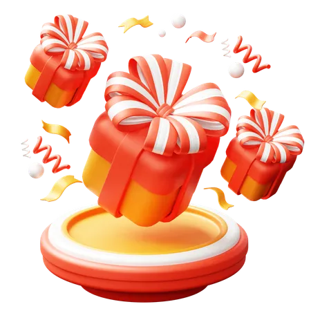 Geschenkbox  3D Icon