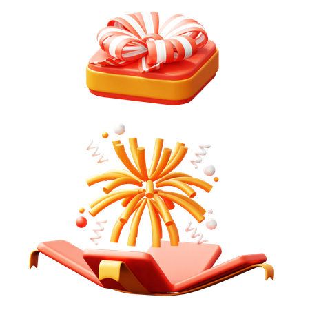 Geschenkbox  3D Icon