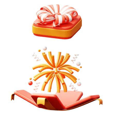 Geschenkbox  3D Icon