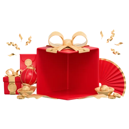 Geschenkbox  3D Icon