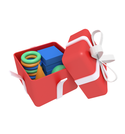 Geschenkbox  3D Icon