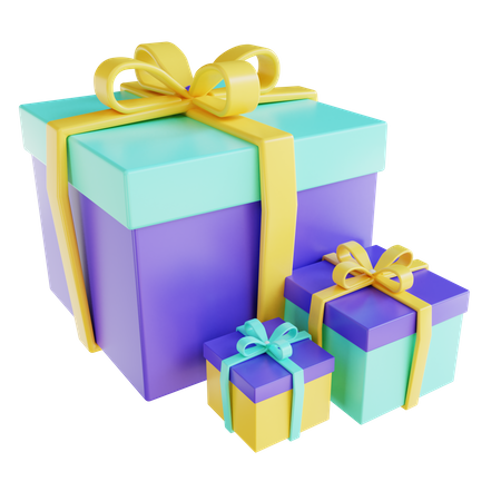 Geschenkbox  3D Icon