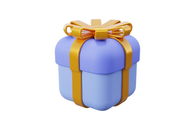 Geschenkbox  3D Icon