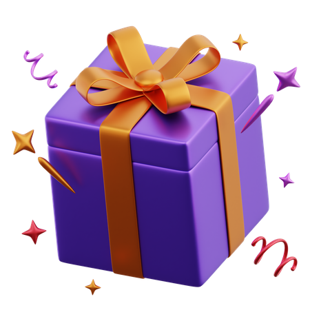 Geschenkbox  3D Icon