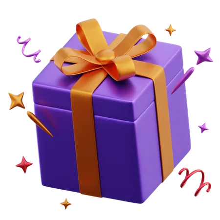 Geschenkbox  3D Icon