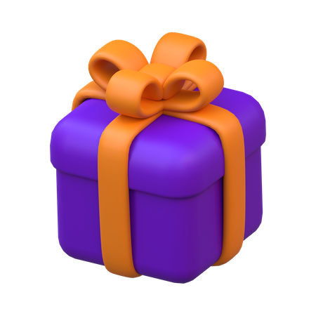 Geschenkbox  3D Icon